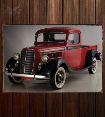 Металлическая табличка Ford Deluxe Pickup (77)